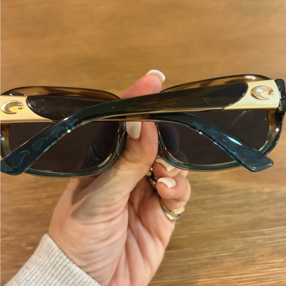 COSTA DEL MAR WOMEN’S GANNET SUNGLASSES 58MM 580P POLARIZED $279 - Picture 3 of 5